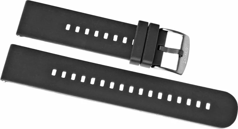 Rrip silikoni për orë të mençur Giewont, i zi