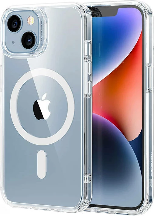 Mbështjellës ESR Classic Hybrid për iPhone 14 Plus, MagSafe, transparent