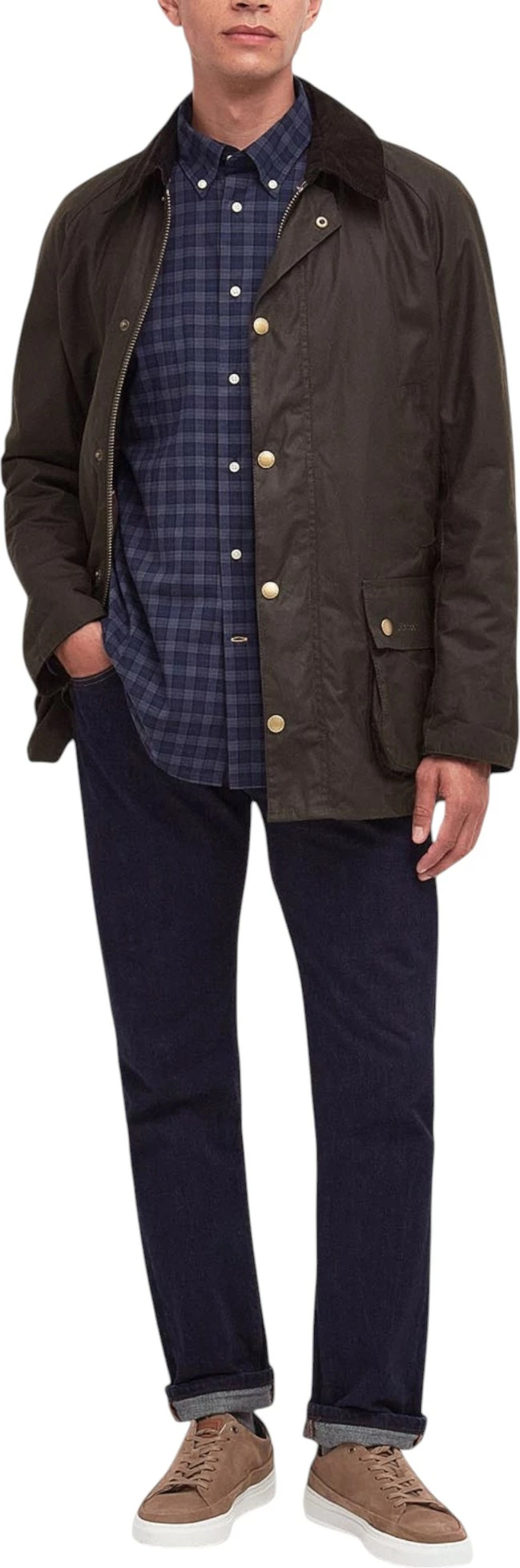 Jakne për meshkuj Barbour Ashby MWX0339, kafe e errët [Madhësia: XL]