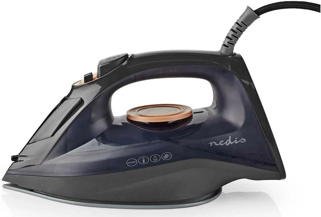 Hekur me avull Nedis IRON1000, 2200W, keramik, lejla