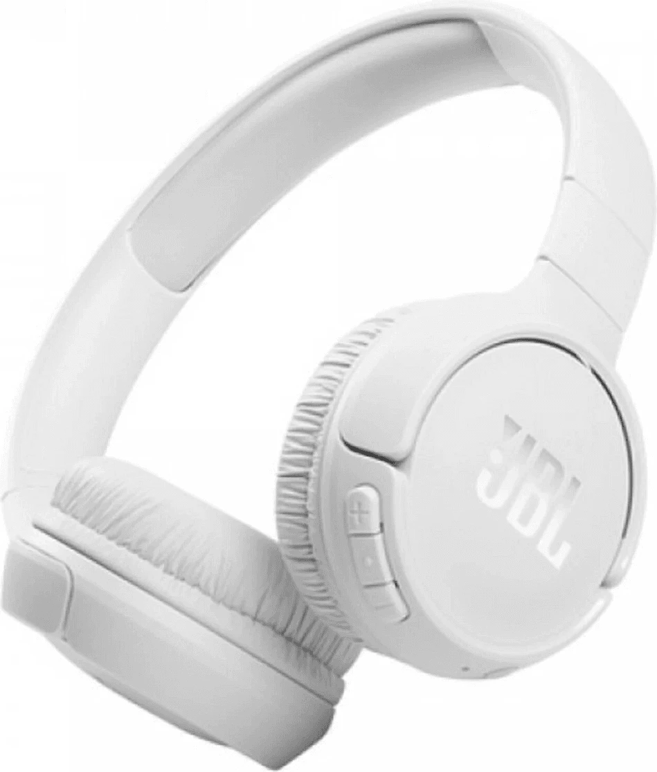 Kufje Bluetooth JBL Tune 510BT, Bluetooth 5.0, Pure Bass, bateri deri 40 orë, e bardhë