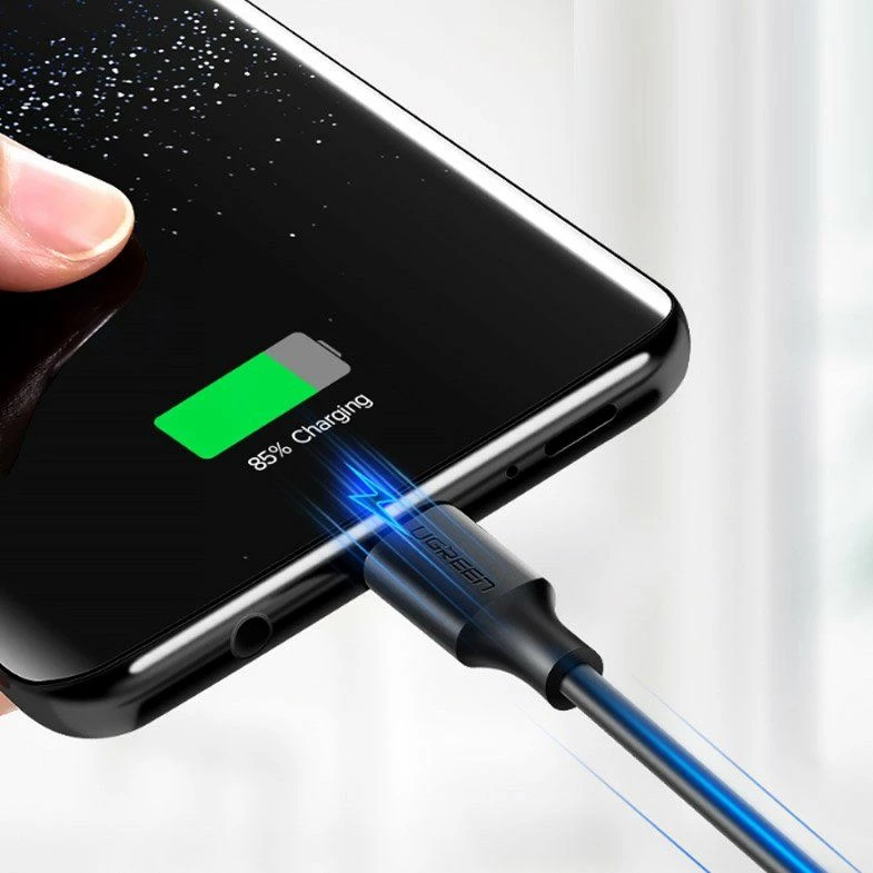 Kabllo Ugreen USB-A në USB-C 2 m (54506), gri