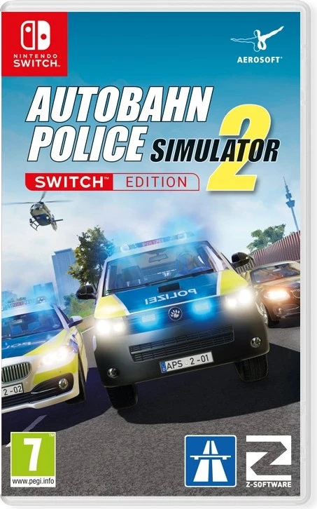 Lojë për Nintendo Switch Aerosoft Autobahn Police Simulator 2, PEGI 12