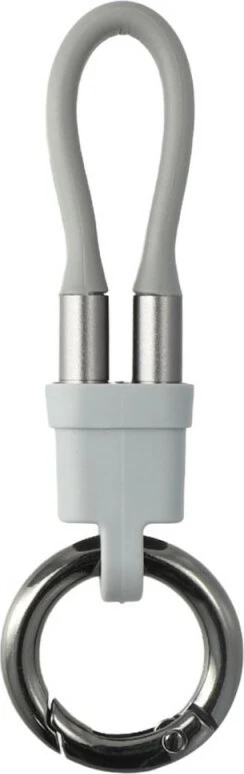 Set kabllo USB-C 4smarts, 7.5cm, me unazë çelësi, ngjyra të përziera