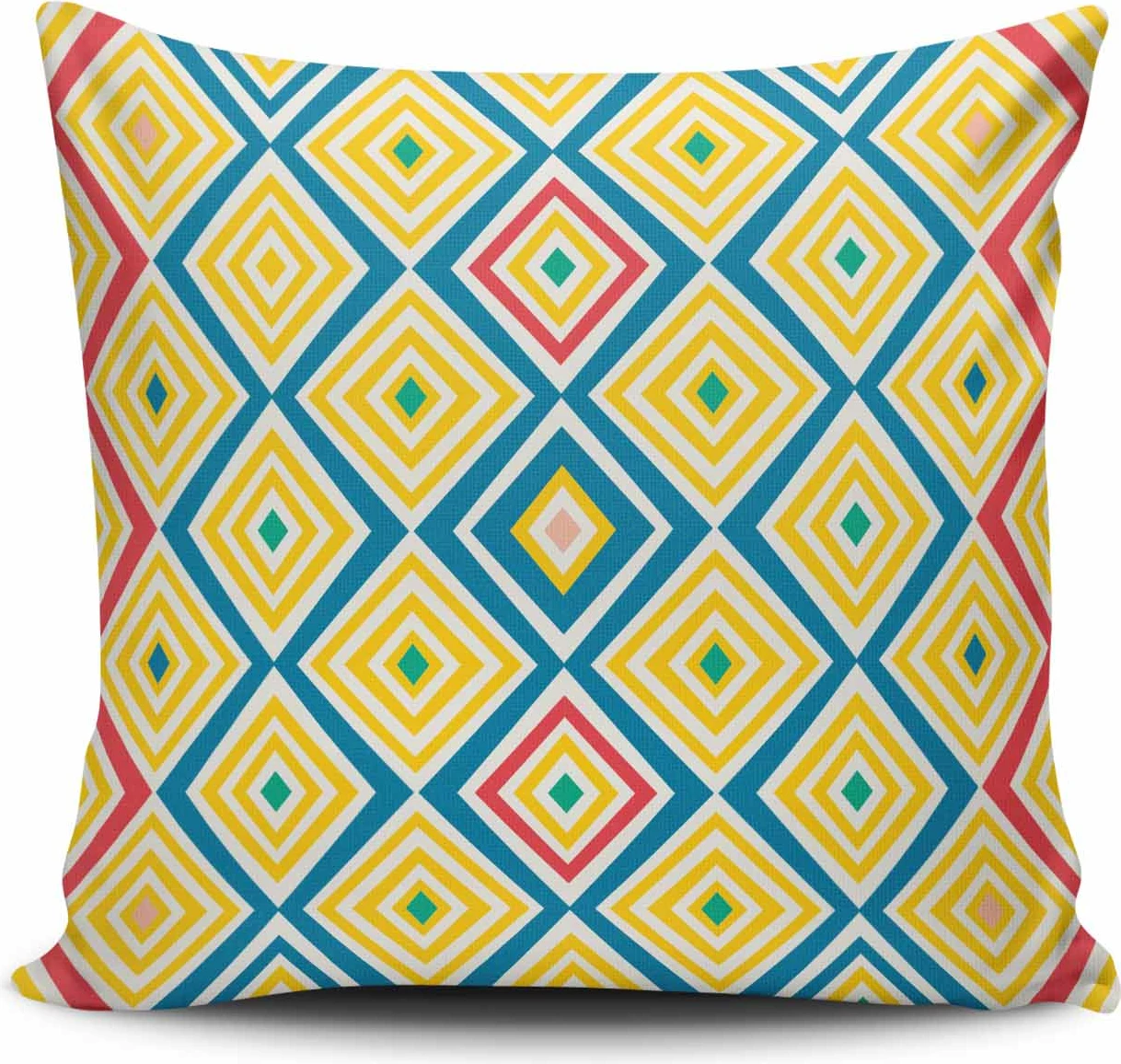 Jastëk Aberto Design, shumëngjyrësh, NKRLNT-214, 43x43cm