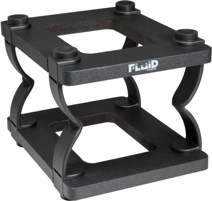 Stenda për monitorë studio Fluid Audio DS5, 4-5 inç, Plastike, Zezë, Set 2 copë