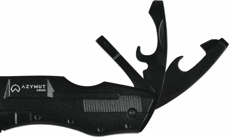 Multitool Azymut, për turizëm, e zezë