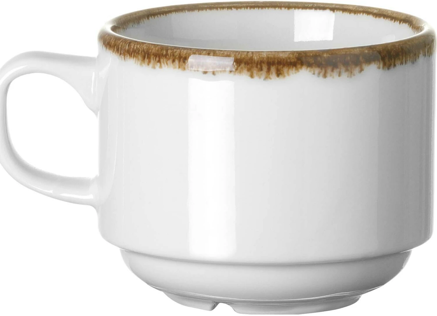 Filxhan espresso Fine Dine Vanilla Stackable 90 ml, krem, set 6 copë