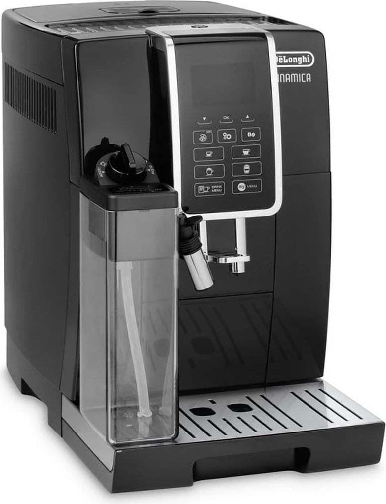 Aparat kafeje DeLonghi Dinamica ECAM 350.55.B, automatik, 300g, inox, e zezë