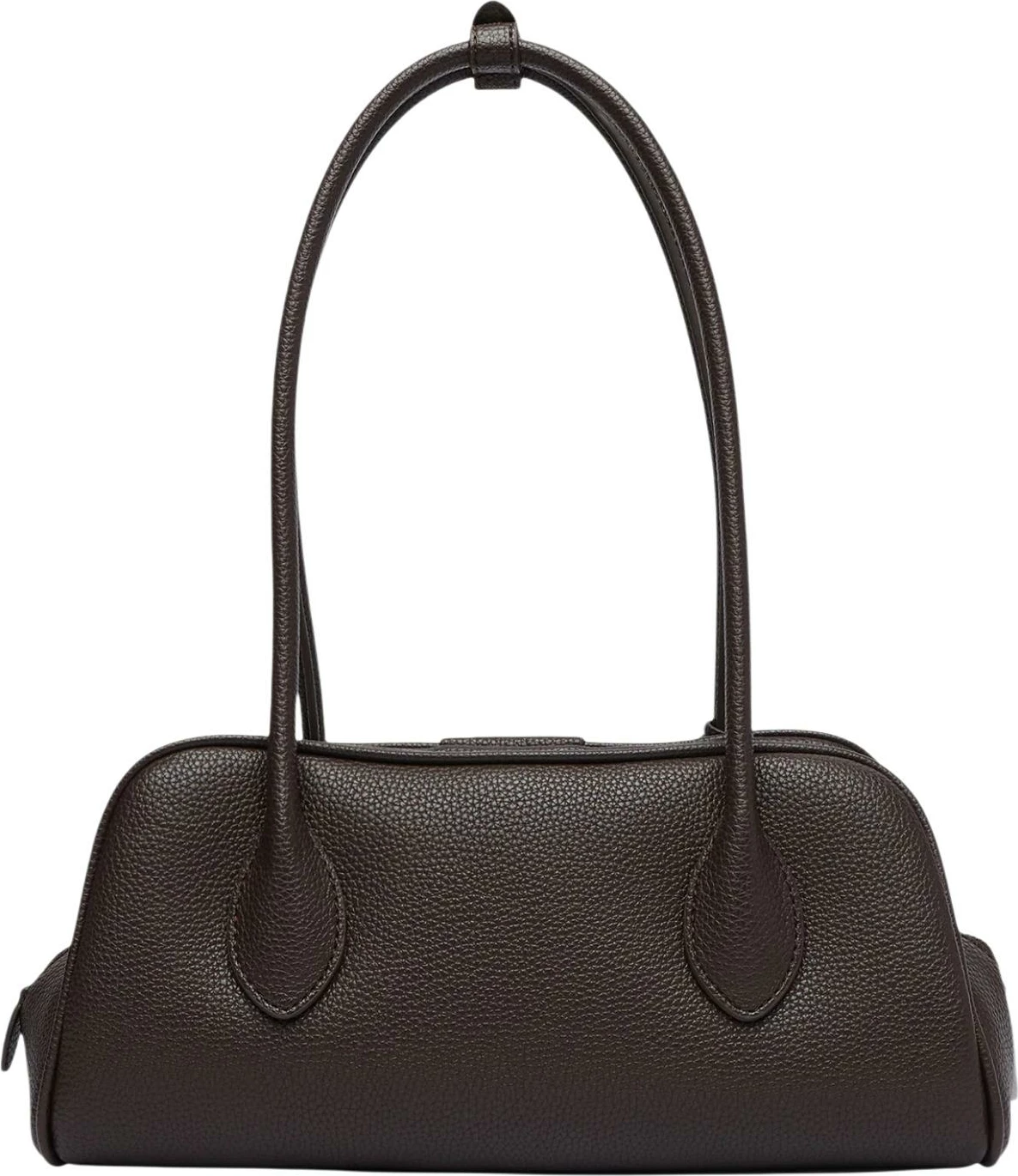 Çantë supi për femra Calvin Klein Emblem Trio Pebble LV04F3743G, kafe e errët