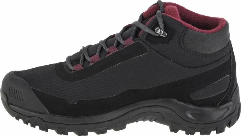 Atlete të larta Salomon për femra, të zeza dhe të kuqe