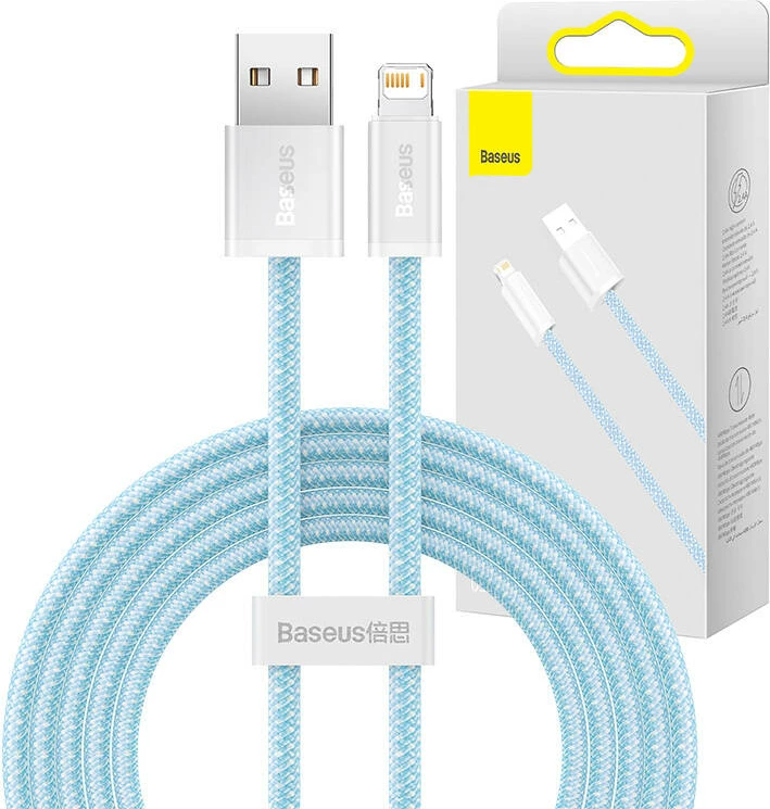 Kabllo USB në Lightning Baseus CALD000503, 2m, Kaltër