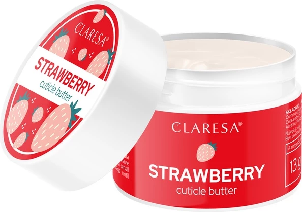 Buter për kutikula për femra Claresa Strawberry 13g