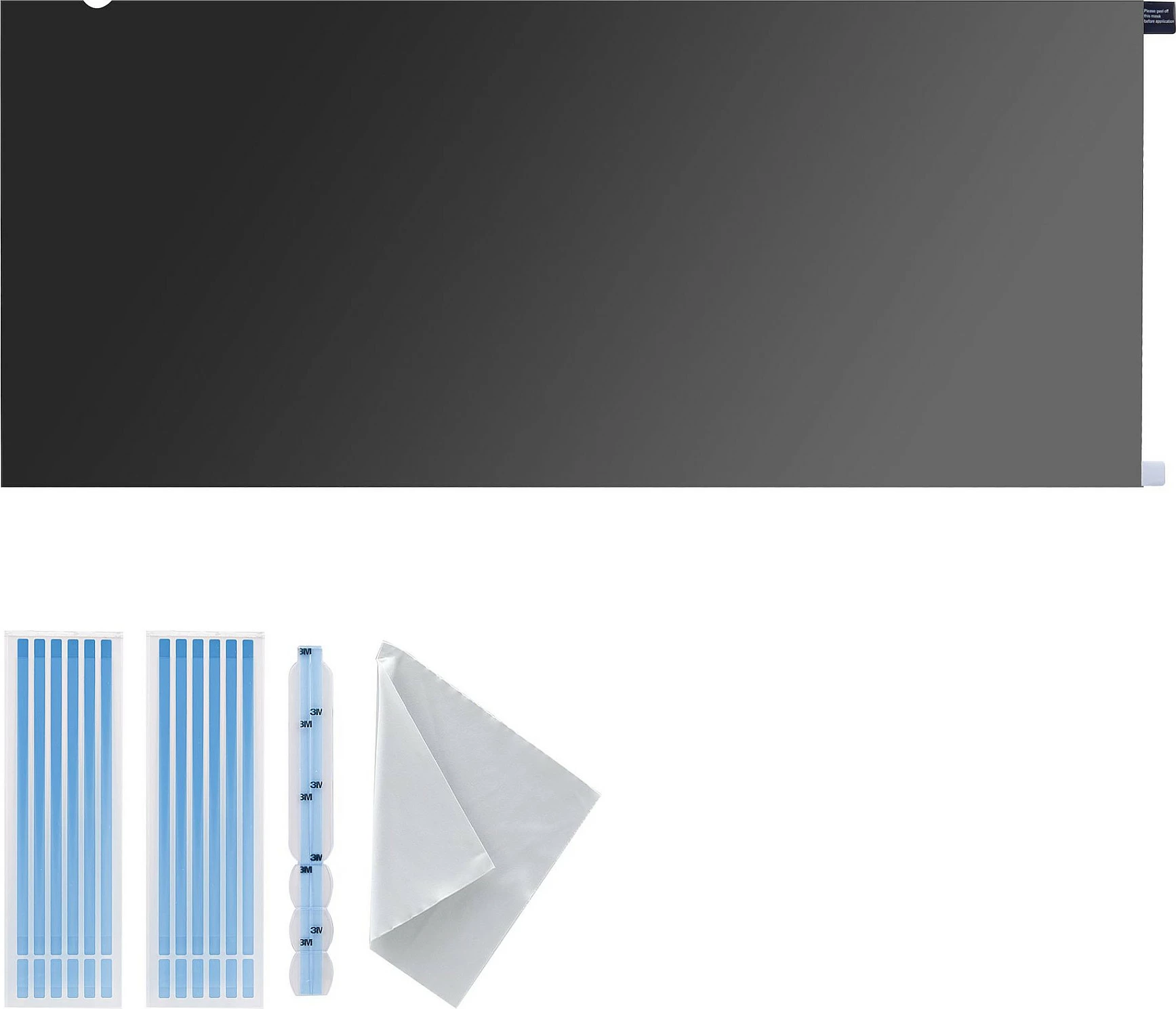 Filter privatësie për monitor StarTech për Dell P3424WE, 34 inç 21:9, dy-anësh matte/shkëlqyes, anti-blue, i zi
