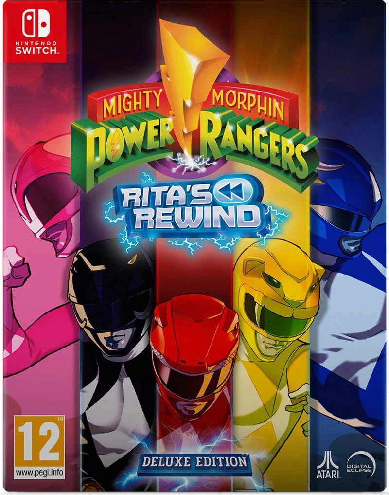 Lojë për Nintendo Switch Atari Mighty Morphin Power Rangers: Rita’s Rewind Deluxe Edition, set koleksionisti