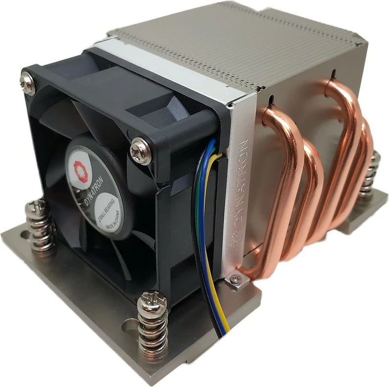 Cooler Dynatron A26, për AMD EPYC, Socket SP3, 2U, alumini/zezë