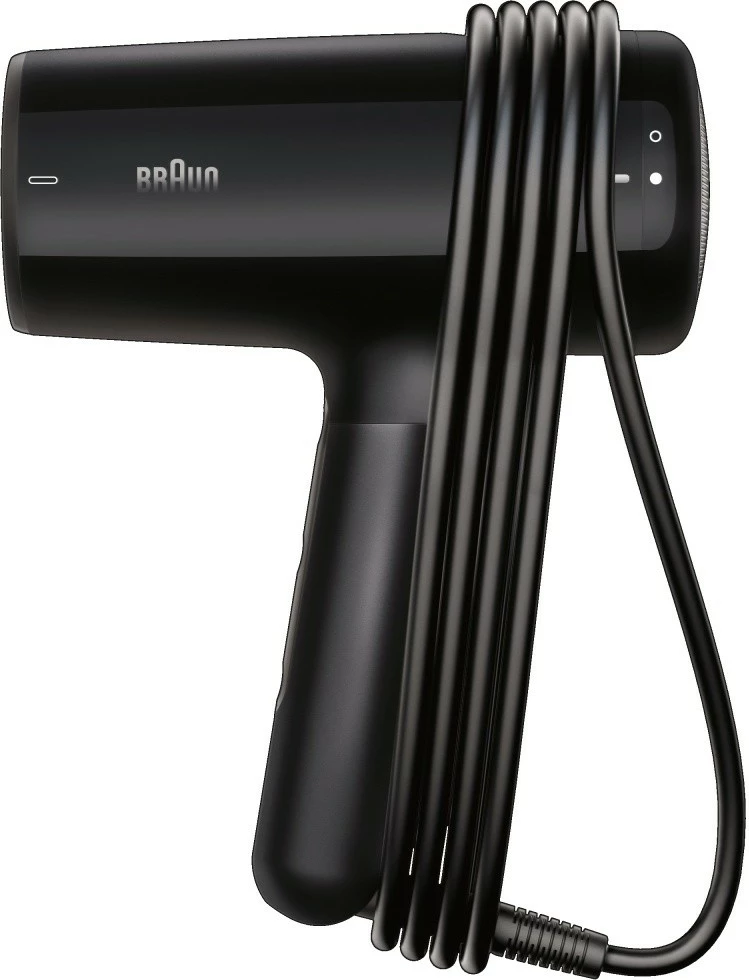 Tharëse flokësh, Braun, HD410E, 2100W, 3 nivele nxehtësie, Cool shot, me koncentrator, kabllo 2.2 m, e zezë