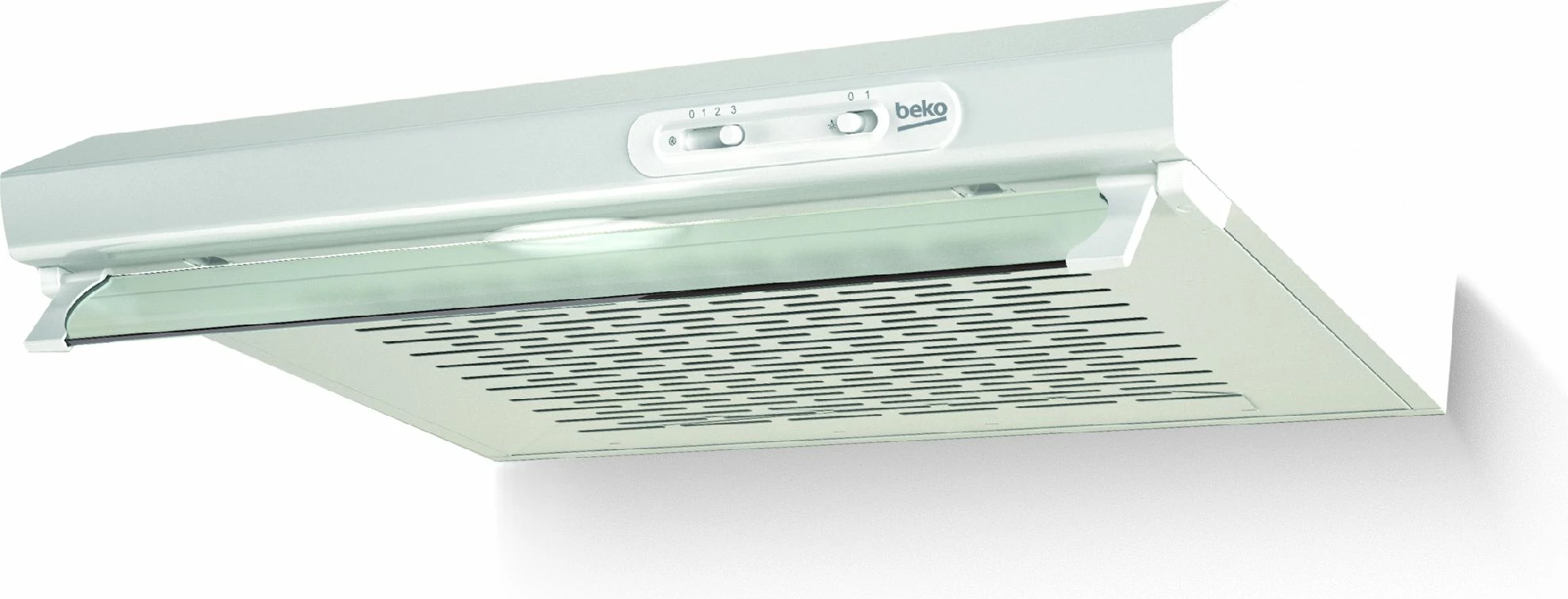 Okap Beko CFB 6310 W 60 cm 205 m³/h LED 3 shpejtësi, e bardhë