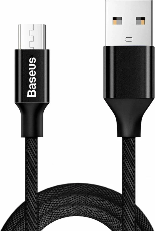 kabllo USB-A në MicroUSB Baseus Yiven 1.5m, e zezë