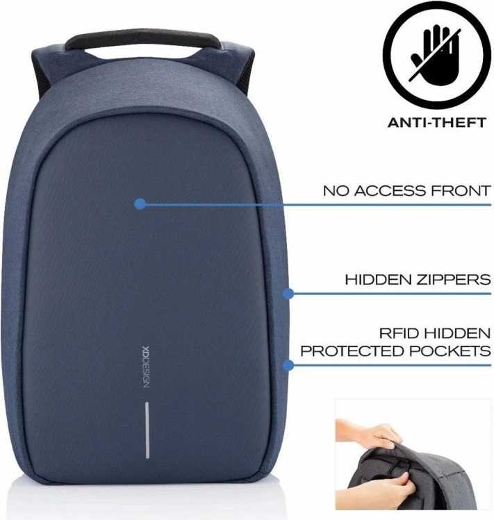 Çantë shpine për meshkuj Yakimasport, e kaltër