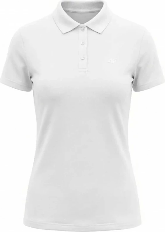 Maicë polo për femra 4F F0768, e bardhë