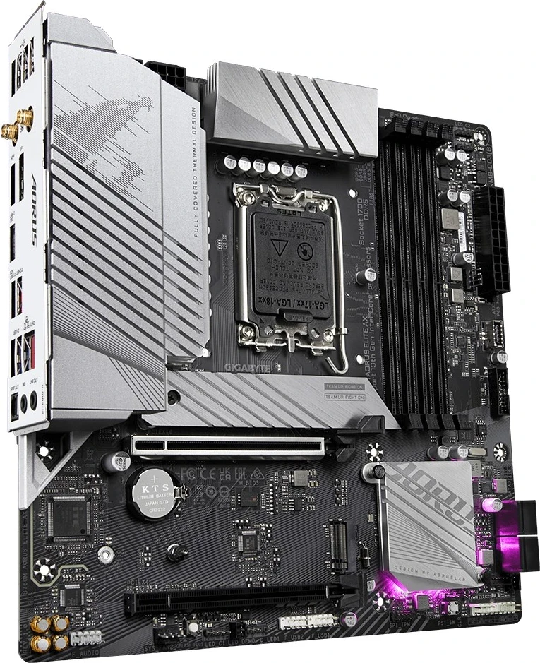 Pllakë amë Gigabyte B760M, AORUS ELITE AX, LGA 1700