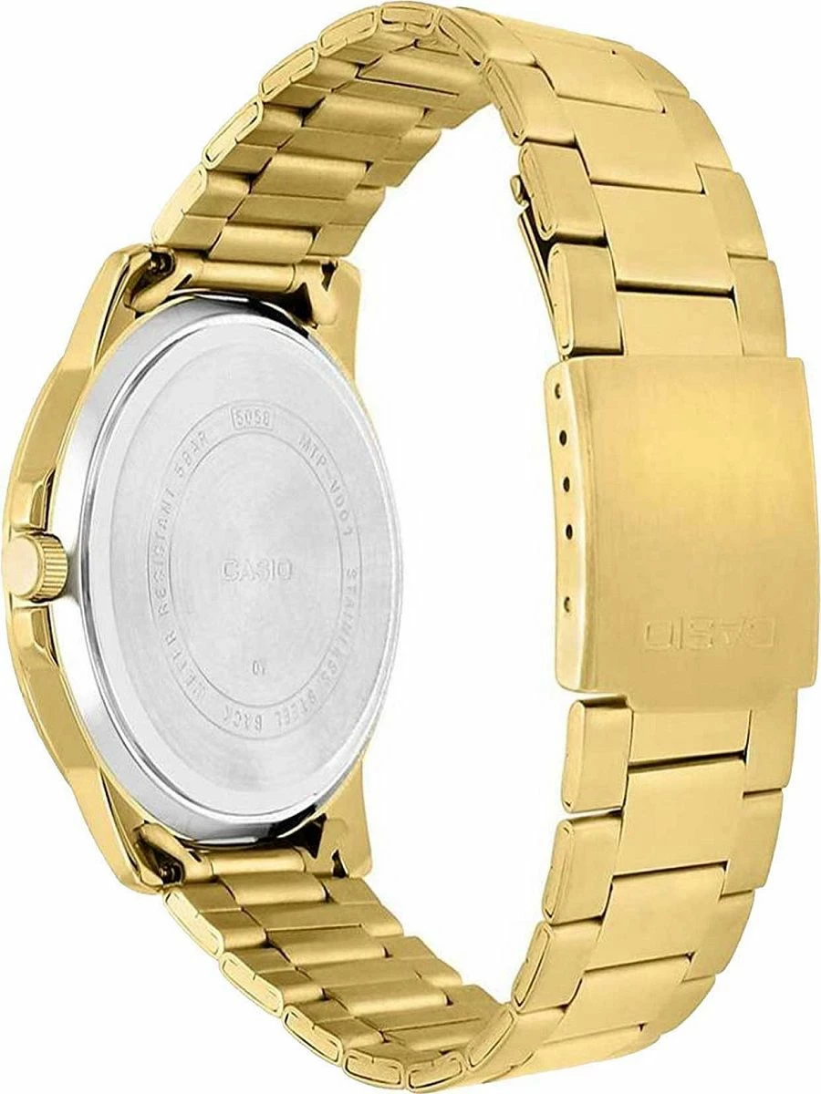 Orë dore Casio MTP-VD01G-1CV, e artë/zezë