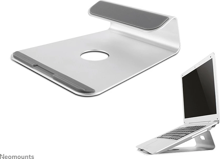 Mbajtës tavoline për laptop Newstar NSLS025, deri 5kg, argjendtë