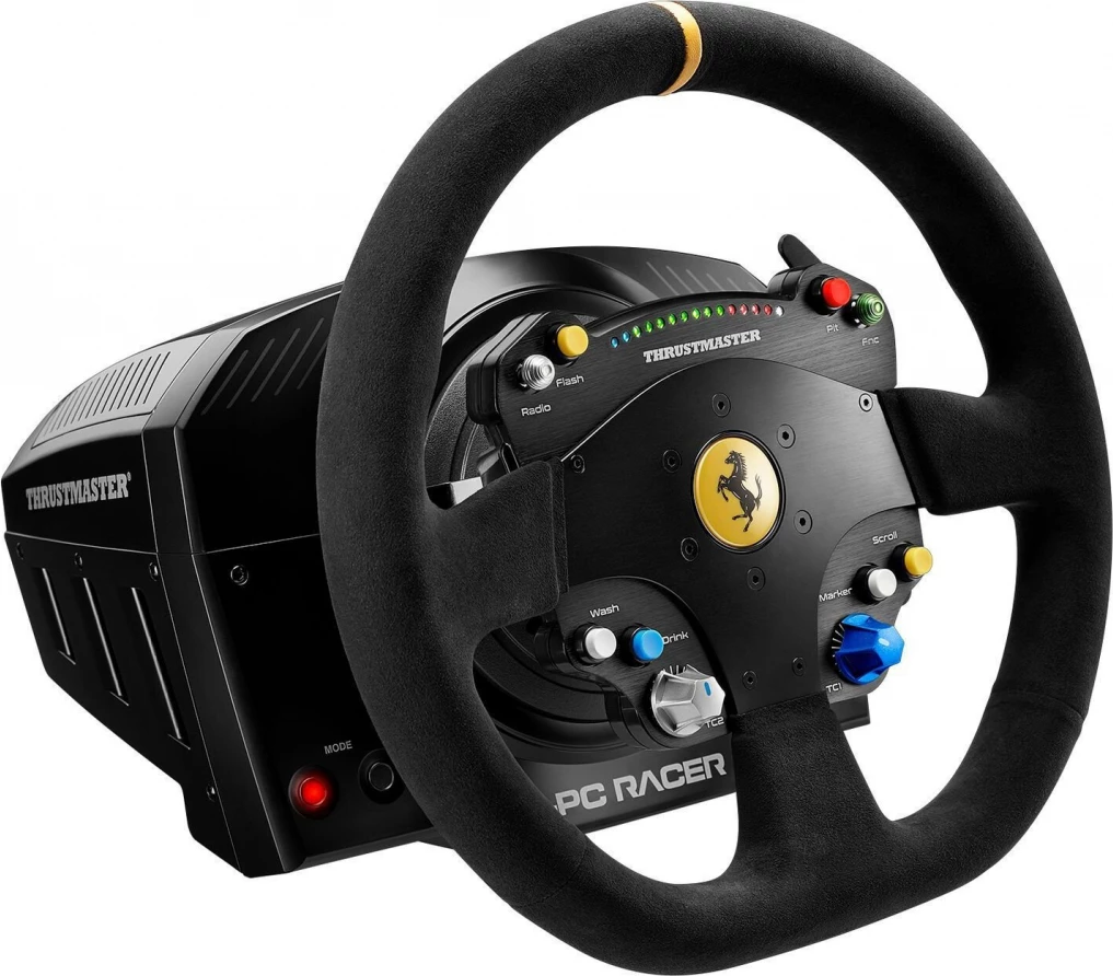 Timon garash Thrustmaster TS-PC Racer Ferrari 488 Challenge Edition për PC, 32 cm, 40 W, 270–1080°
