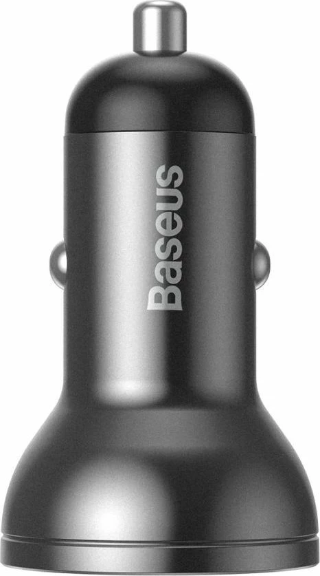 Karikues veture Baseus Digital Display CCBX-0G 24 W 2x USB-A 4.8 A gri