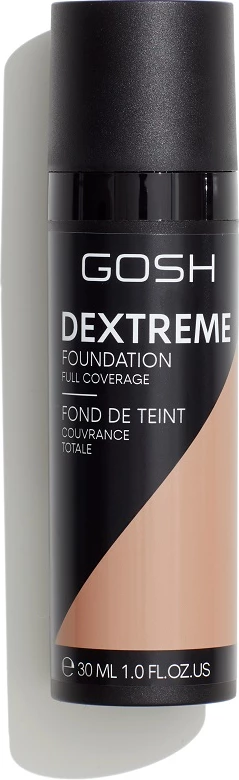Fondatinë Gosh Dextreme Full Coverage Foundation 004 Natural 30ml
