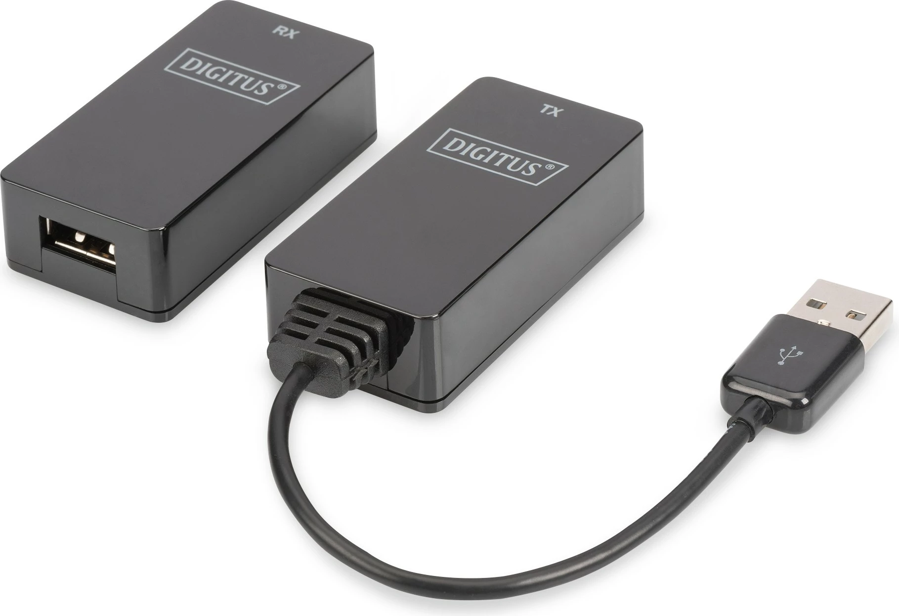 Zgjatues USB Digitus, 45m, i zi