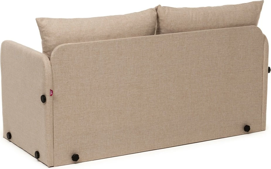 Divan-krevat dy ulëse, ngjyrë bezhë, Saga, Atelier del Sofa