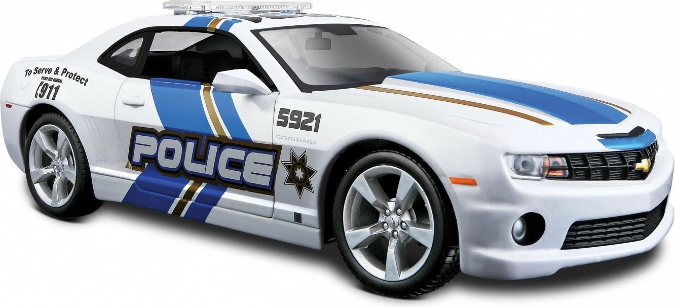 Model veture Maisto Chevrolet Camaro RS 2010 Police, 1:24, metal/plastik, mix ngjyra
