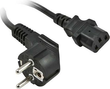 Kabllo rryme Synergy21 CEE7/7 në IEC C13, 3m, e zezë
