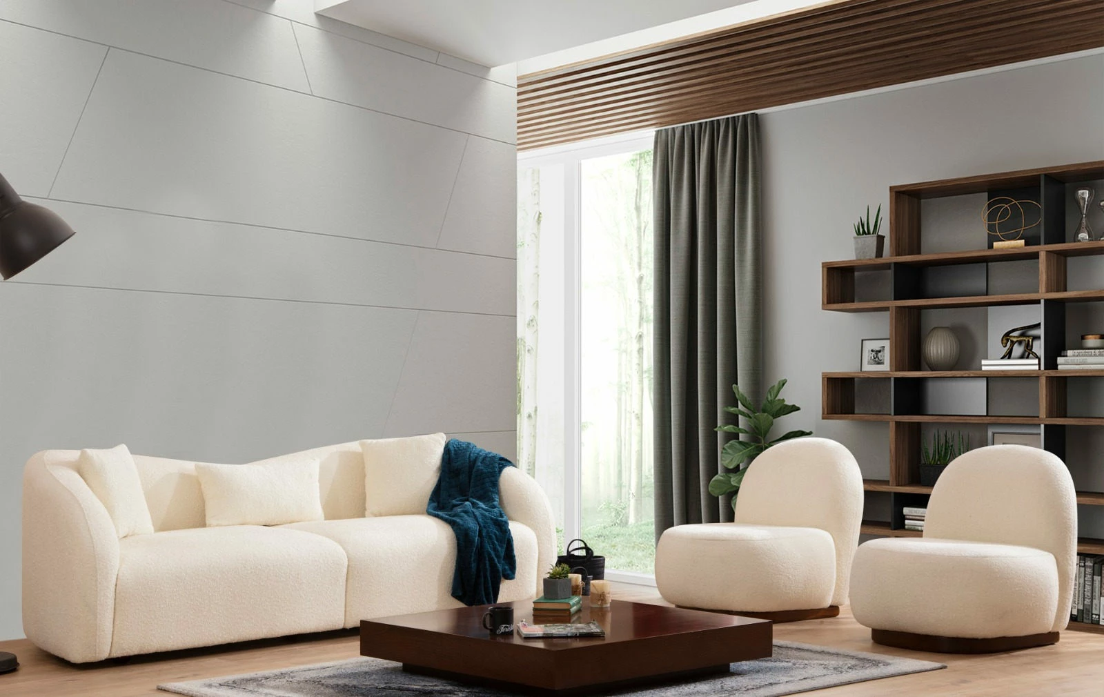 Divan treshe Atelier del Sofa, Venedik, krem