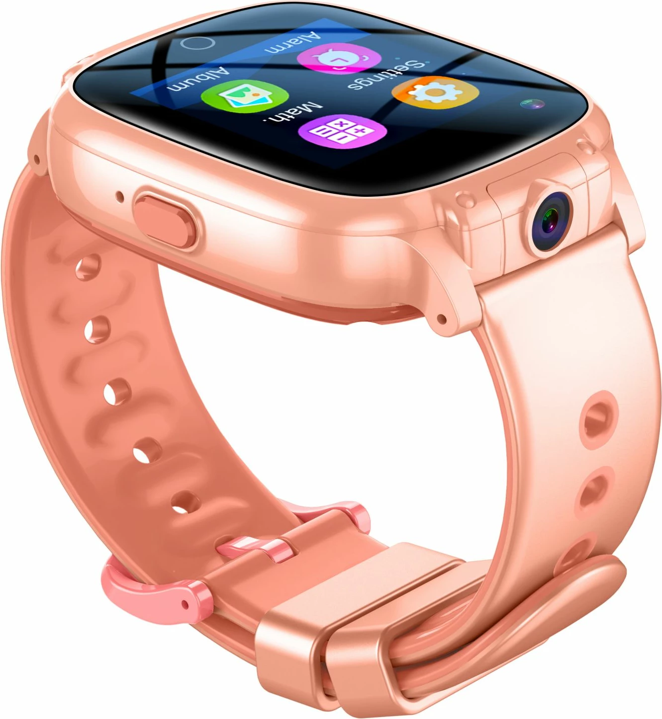 Smartwatch Moye Joy Kids 4G, GPS, Nano SIM, IPX7, 700mAh, rozë