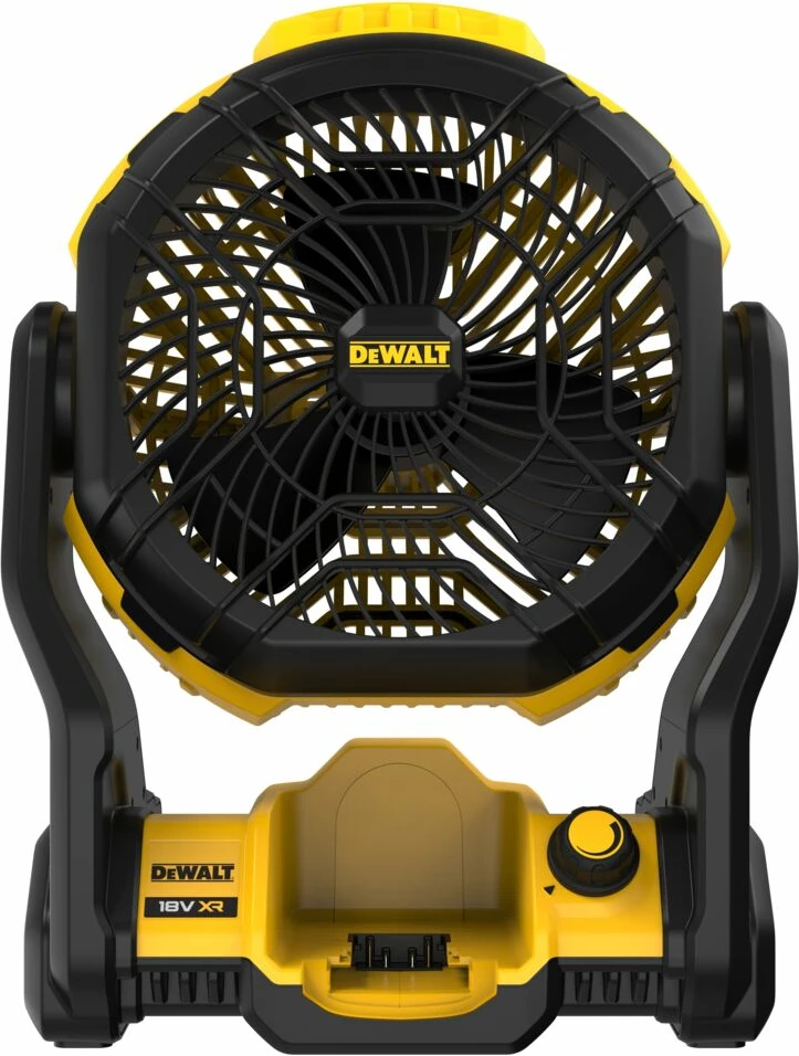 Ventilator me bateri DeWalt DCE512N 18V, kokë rrotulluese 180°, 18 m³/min, vetëm trup, verdhë/zi 2