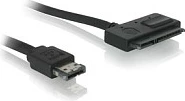 Kabllo DeLOCK Power Over eSATAp në SATA 22-pin, 0.5 m, e zezë