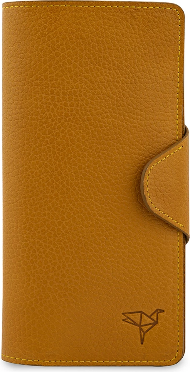 Portofol unisex Zoozie Bags, ngjyrë mustard, Martha