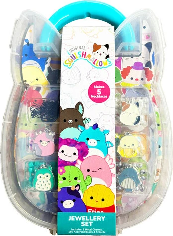 Squishmallows – Set kreativ për krijimin e bizhuterive