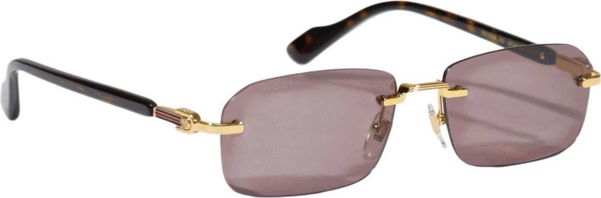 Syze dielli për meshkuj Gucci GG1221S 002, të arta [Madhësia: 56]