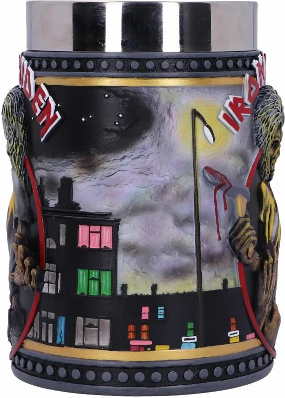 Mug Nemesis Now Iron Maiden Killers, i licencuar zyrtarisht, resin me insert çelik inox