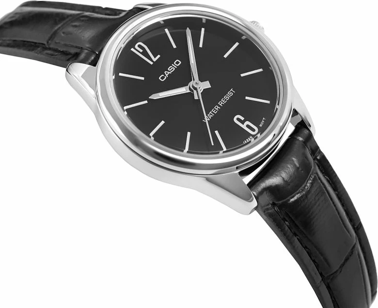 Orë dore për femra Casio, e zezë