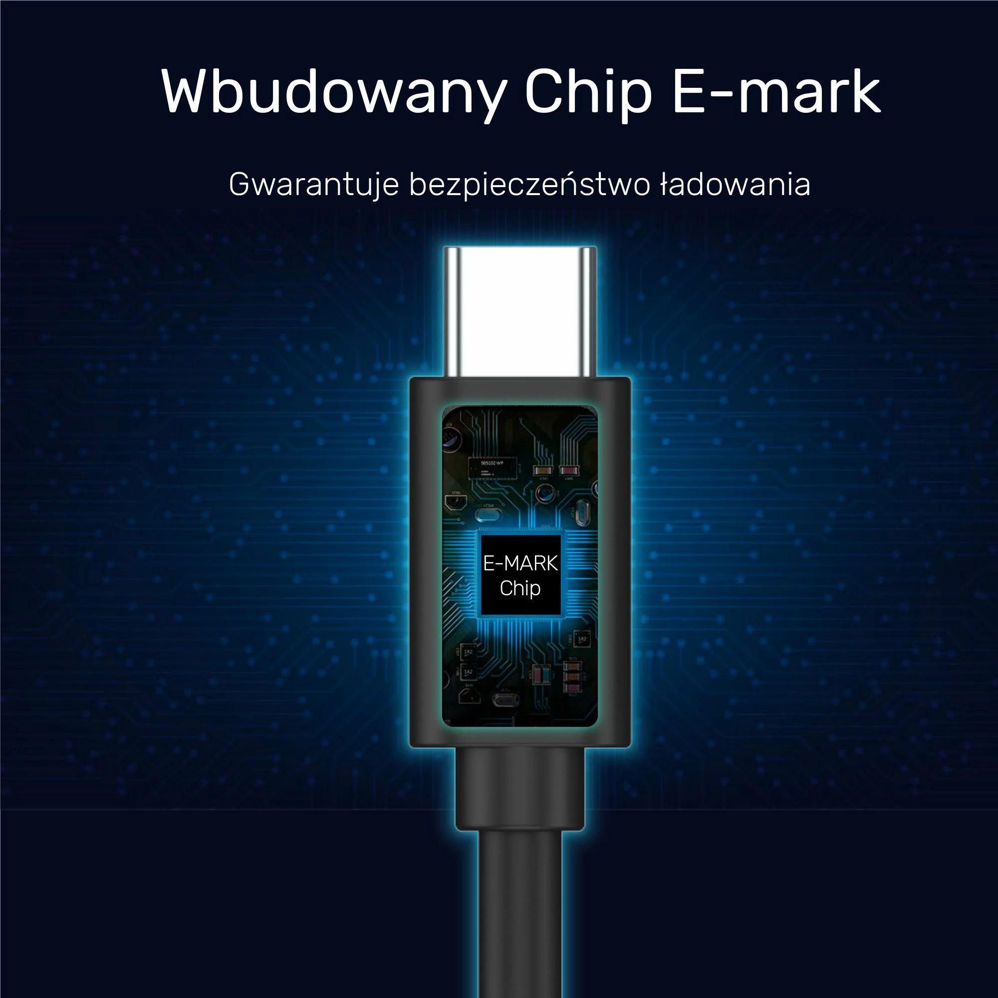 Kabllo zgjatëse USB-C në USB-C Unitek C14086BK 0.5 m 100W 10 Gbps, e zezë