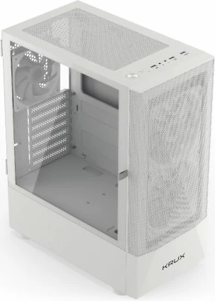 Kuti kompjuteri KRUX Vako White RGB