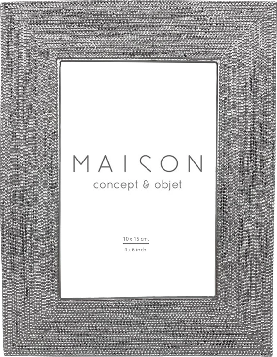 Kornizë fotografish BELN, polirezine, ngjyrë argjendi, 16x2x20 cm