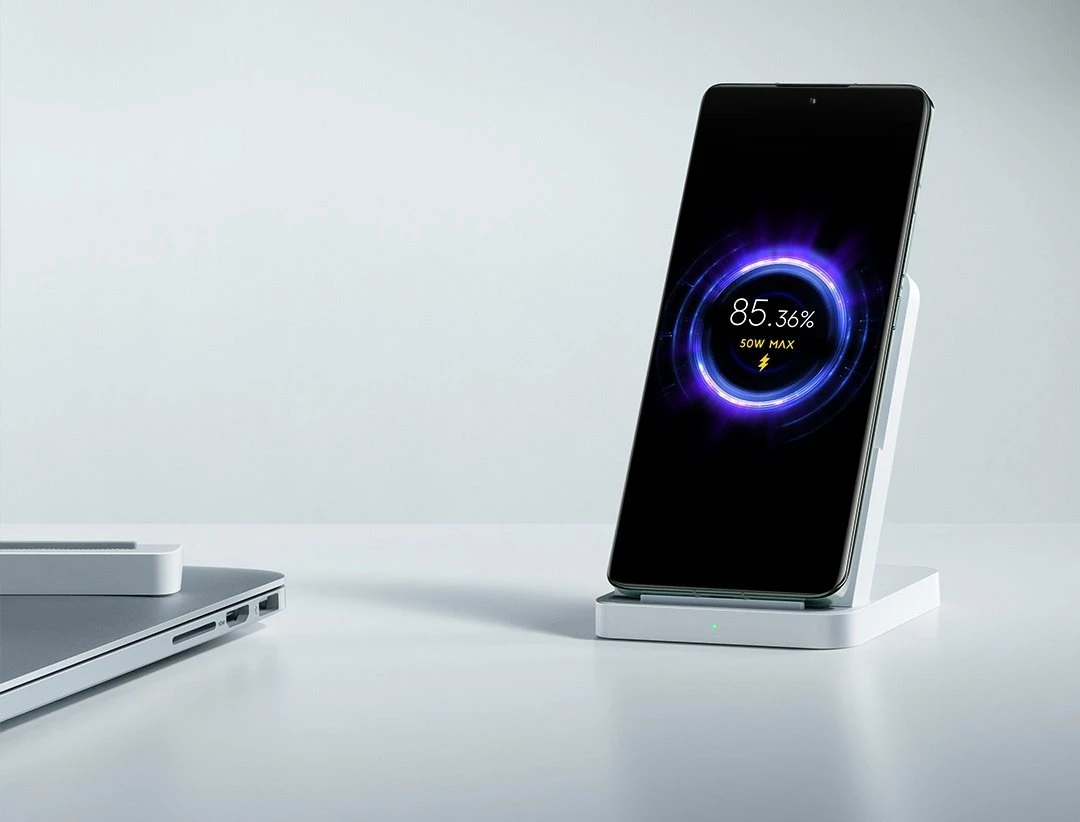 Karikues induktiv me stendë Xiaomi 50W Wireless Charger Pro BHR7560GL/MDY-14-EN, i bardhë