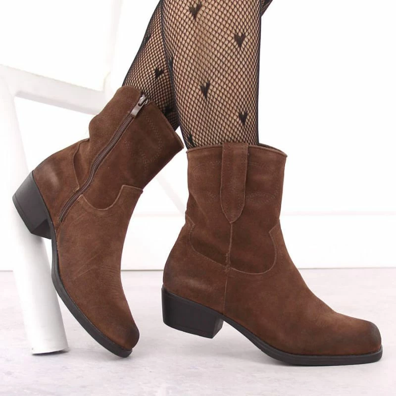 Çizme femrash Sergio Leone BT284-S, kafe