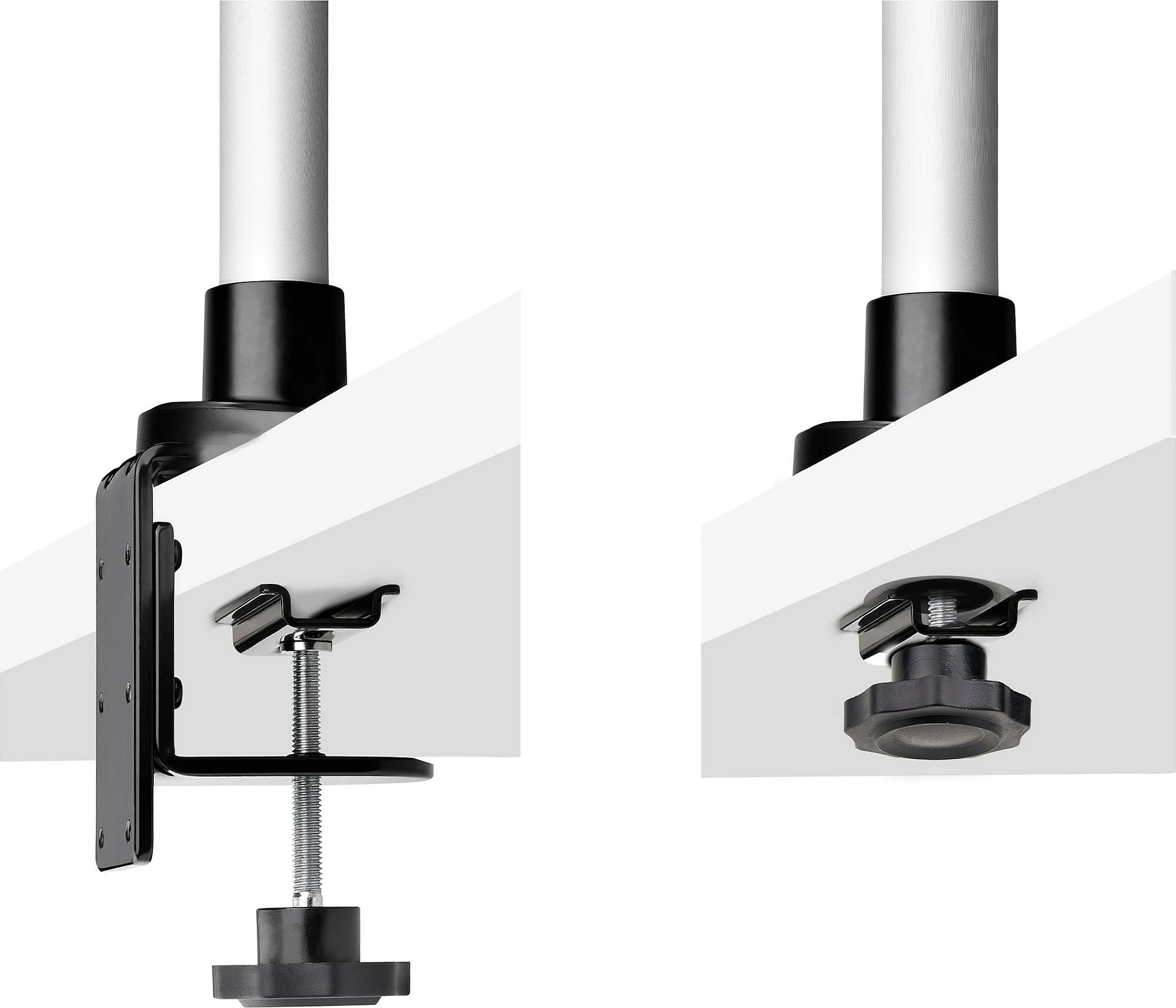 Mbajtëse monitori tavoline StarTech, VESA 75x75/100x100, për 17-30", 9 kg, e zezë/argjendtë